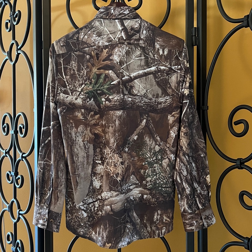VON DUTCH Camo Print Long Sleeve Shirt - Picture 4 of 16